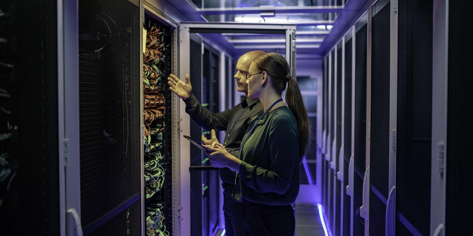 Passive networking installation